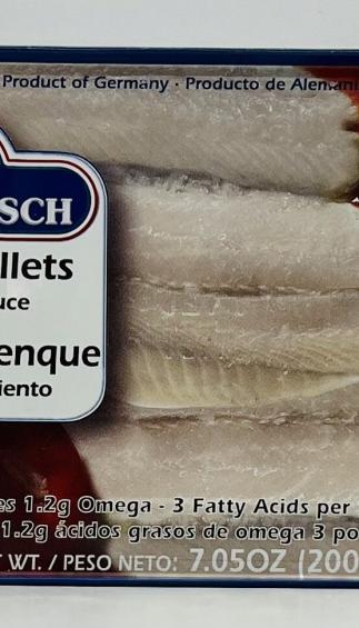 RugenFisch Herring Fillets Pepper 200g.