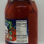 Belveder Sweet Pickled Red Peppers  900g.