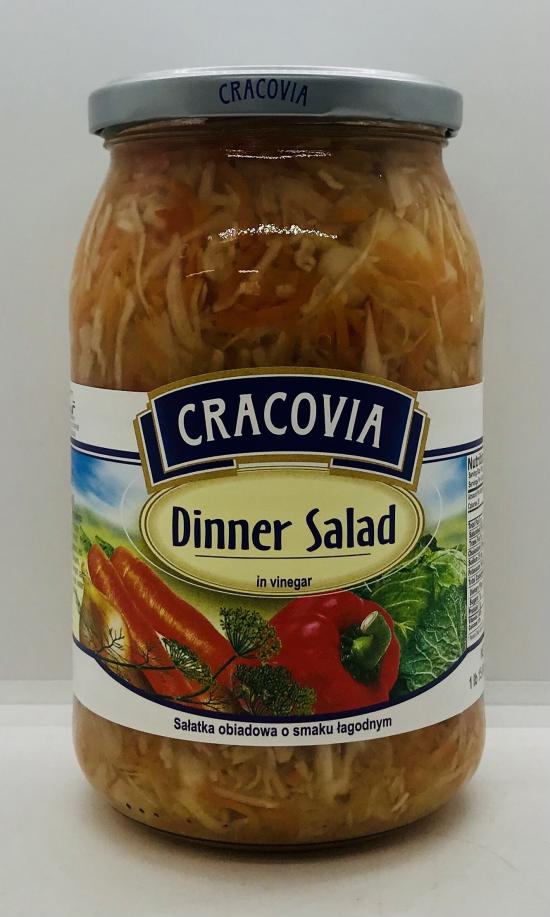 Cracovia Dinner Salad in Vinegar 880g.