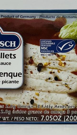 RugenFisch Herring Fillets 200g.