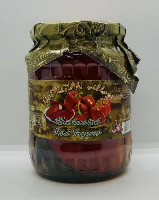 Georgian Village Marinated Red Pepper 720ml.