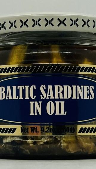 Baltic Sardines in Oil 260g.