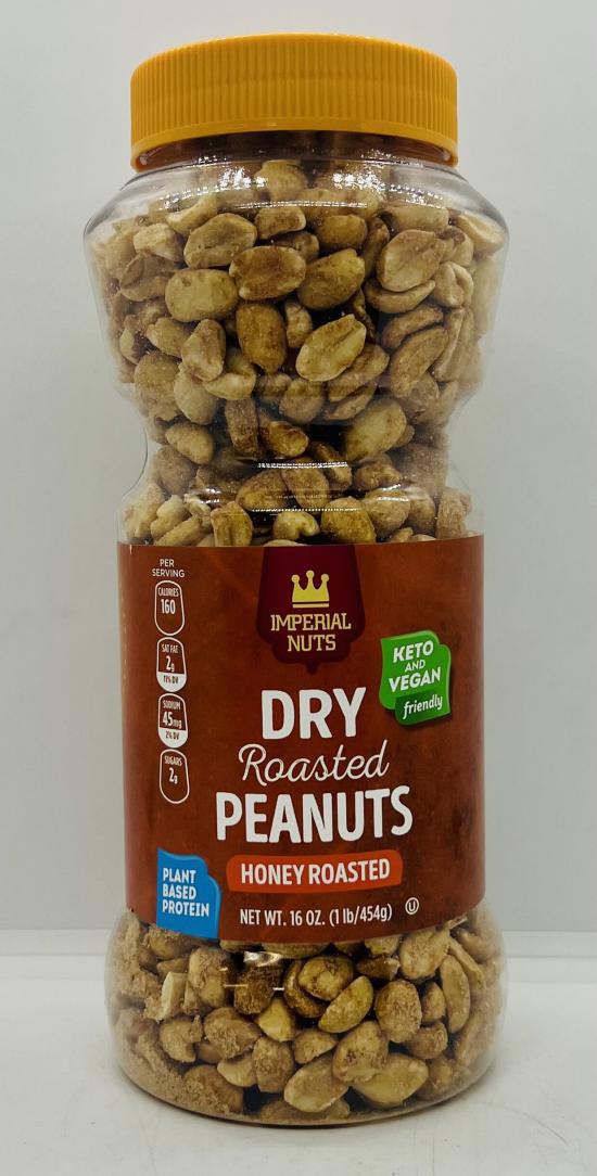 IN Dry Roasted Peanuts Honey Roasted 454g