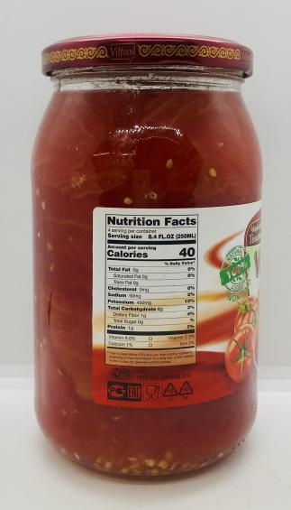 Vilfood Tomatoes 900mL.