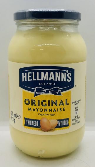 Hellmann's Real Mayonnaise 625mL.