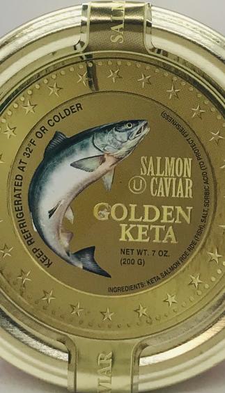 Golden  Keta Salmon Caviar (200g)