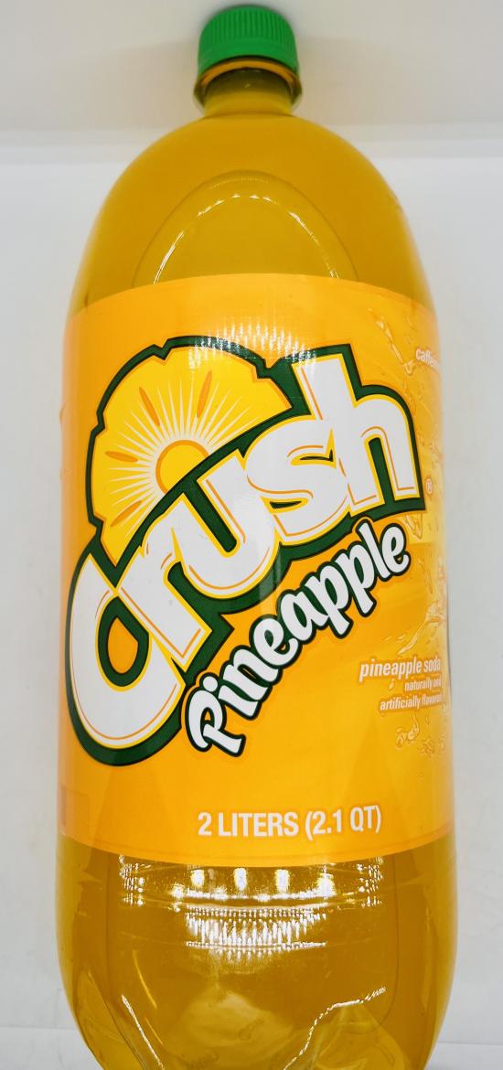 Crush Pineapple Soda 2L.