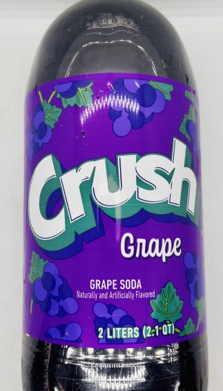 Crush Grape Soda 2L.