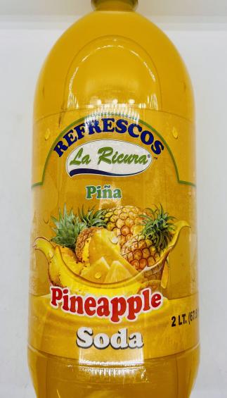 La Ricura Pineapple Soda  2L.