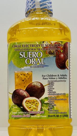 Suero Oral Passion Fruit Flavor 1L.