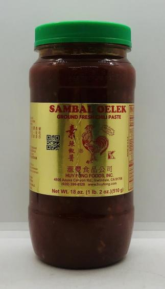 Sambal Oelek Chili Paste 510g.