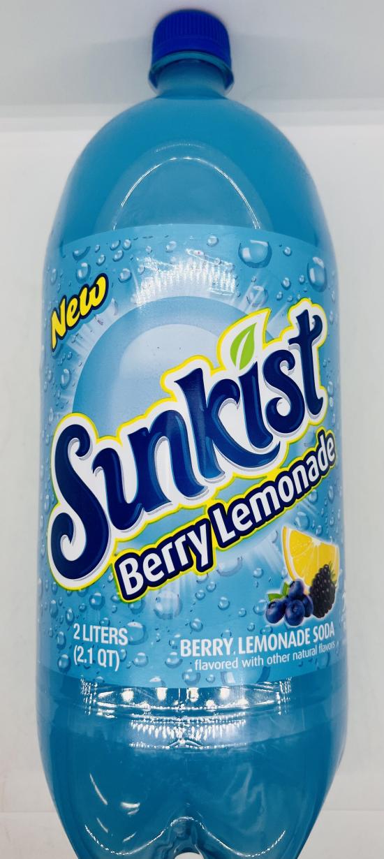 Sunkist Berry Lemonade Soda 2LT.