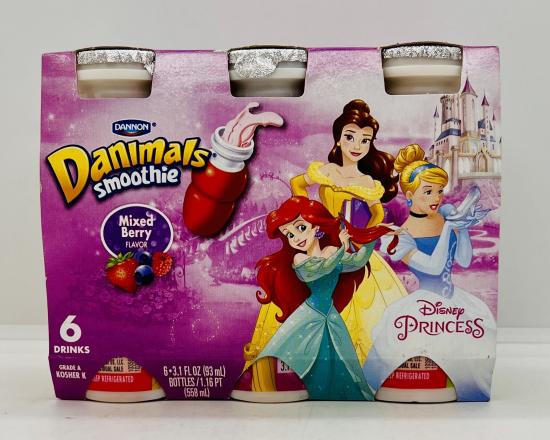 Danimals Smoothie Mixed Berry 558mL.