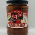 Sophia Bruschetta Red Pepper & Eggplant 540g.