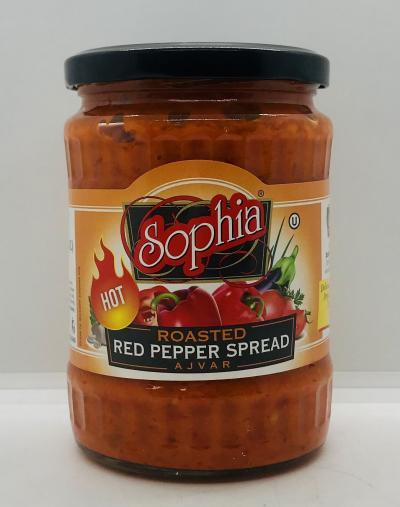 Sophia Roasted Ajvar Hot 550g.