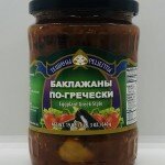 Teshini Retsepti Eggplant Greek Style 540g.