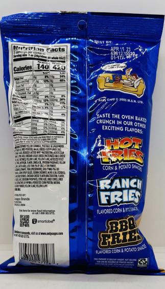 Andy Capp's Cheddar Fries 85g.