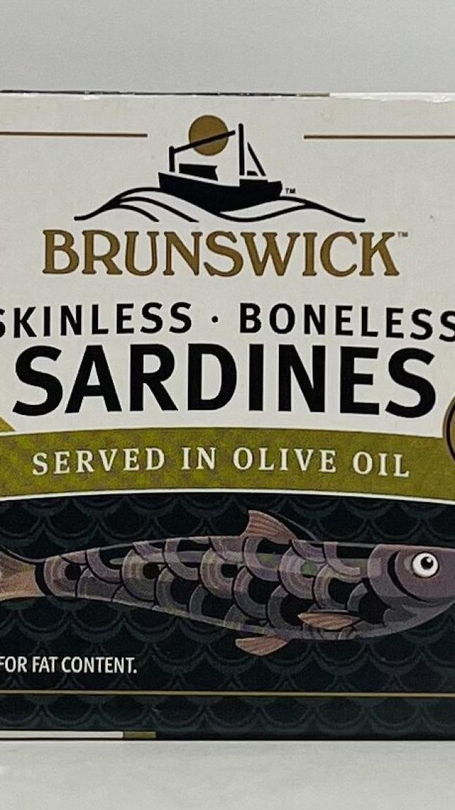 Brunswick Sardines in Olive Oil 125g.