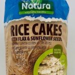 Rice Cake w. Flax & Sunflower Seeds 100g.