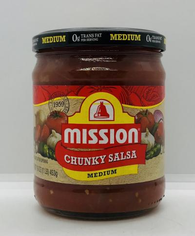 Mission Chunky Salsa Medium 453g.