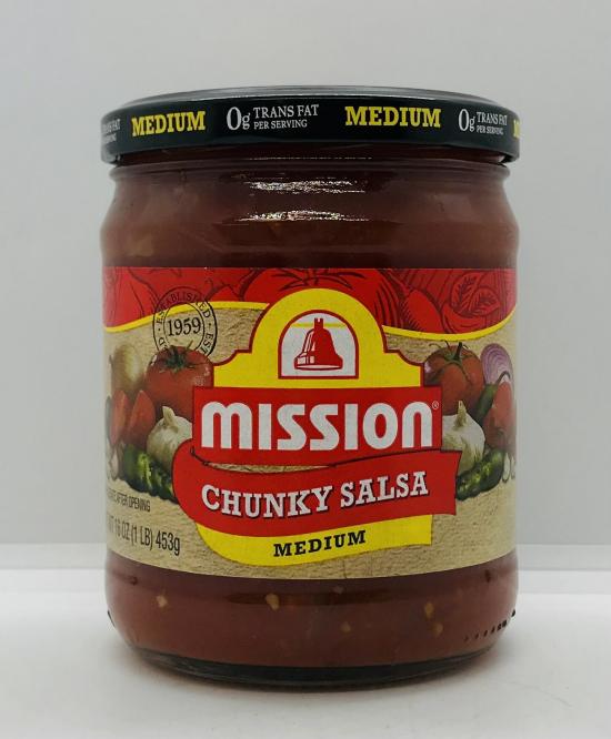 Mission Chunky Salsa Medium 453g.