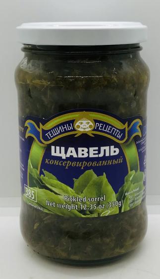 Teshini Retsepti Pickled Sorrel 350g.