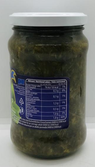 Teshini Retsepti Pickled Sorrel 350g.