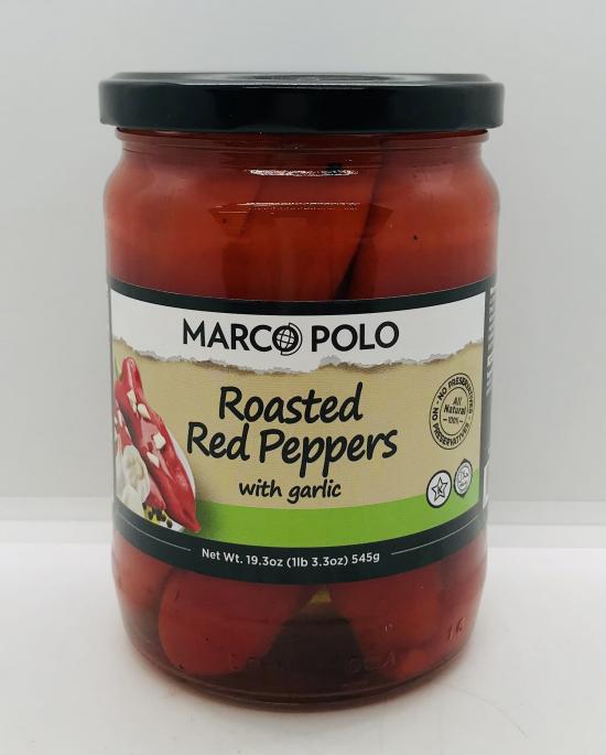 Marco Polo Roasted Pepper w. Garlic 545g.