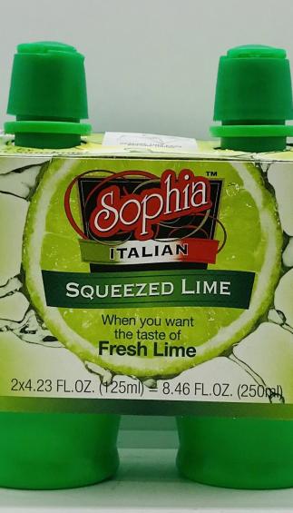 Sophia Lime Juice 250mL.