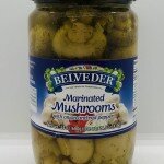 Belveder Mushrooms w. Onion and Red Pepper 680g.