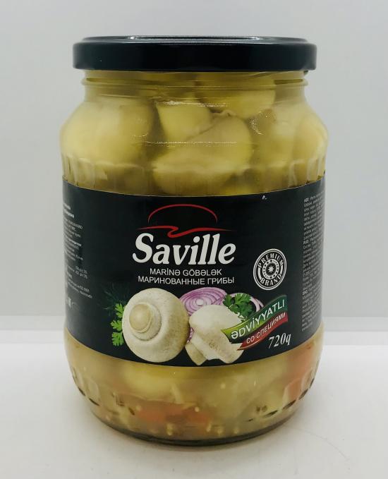 Saville Marinated Mushrooms 720g.