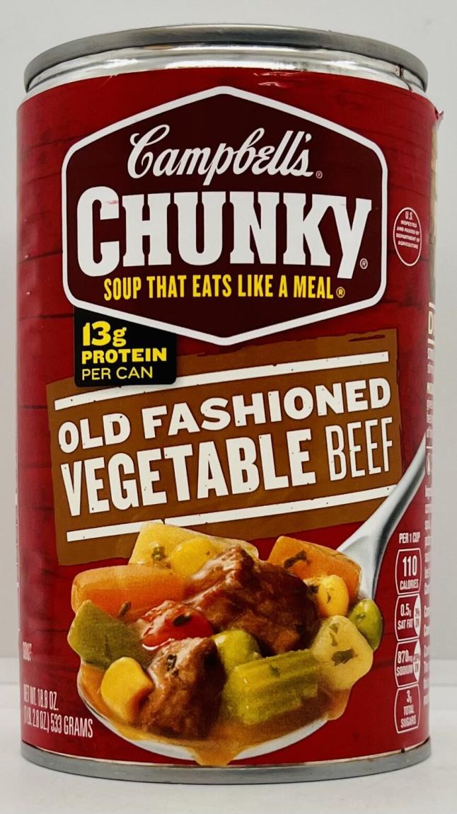 Campbell's Chunky Vegetable & Beef 533g.