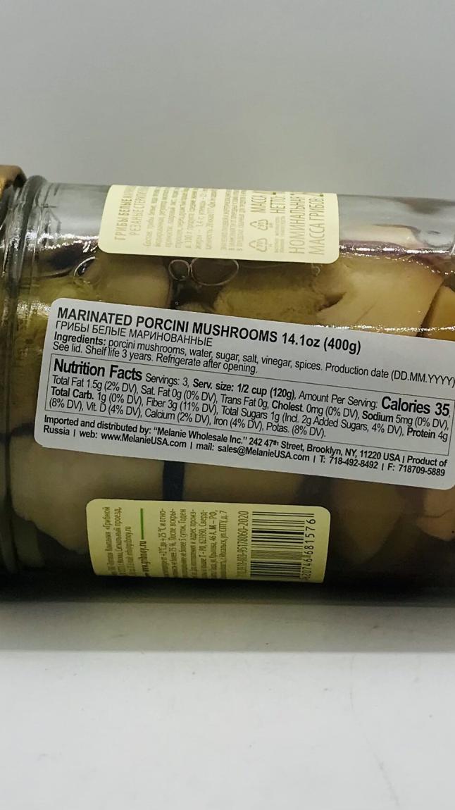 Gribnoy Dozhd Porcini Mushrooms 400g.