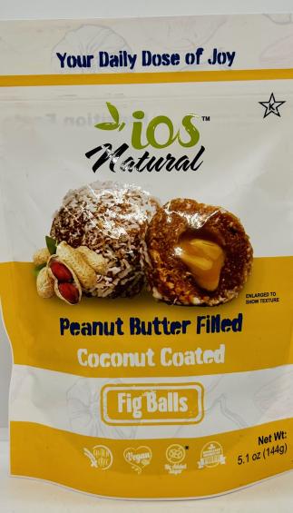 Ios Natural Peanut Butter Filled 144g.