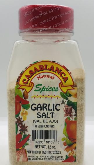 Garlic Salt (12 Oz.)