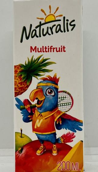 Naturalis Multifruit Nectar 200mL.