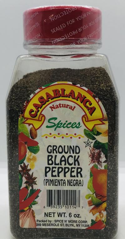 Spices Ground Black Pepper (6 oz.)