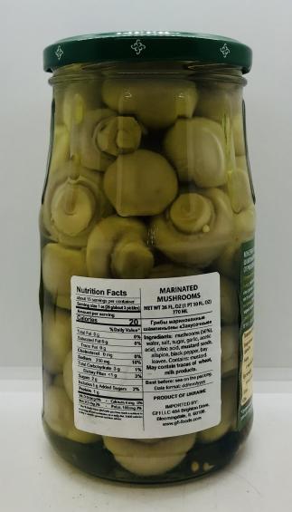 Veres Marinated Mushrooms 438g.