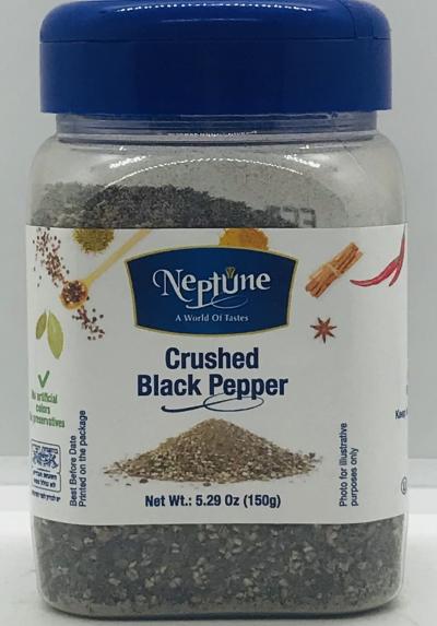 Neptune Crushed Black Pepper (150g)