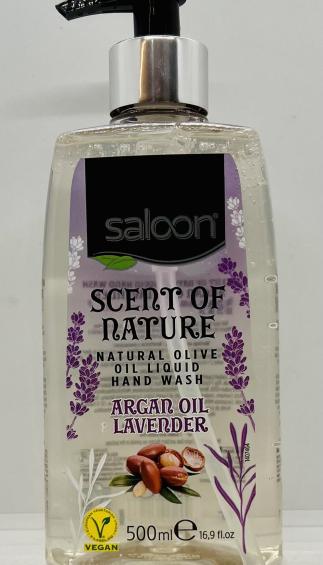 Saloon Scent of Nature Arcan Oil Lavender 500mL.