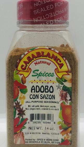 Spices Adobo Con Sazon (14 oz.)