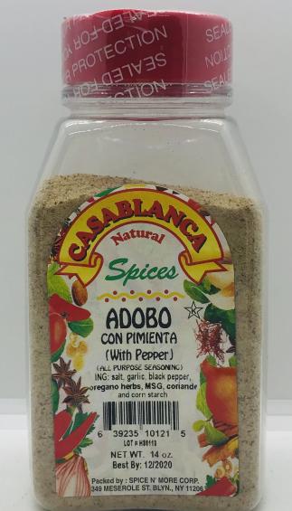 Spices Adobo Con Pimienta (14 oz.)