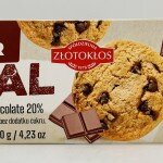 Zlotoklos Real Cookies w. Chocolate 120g.