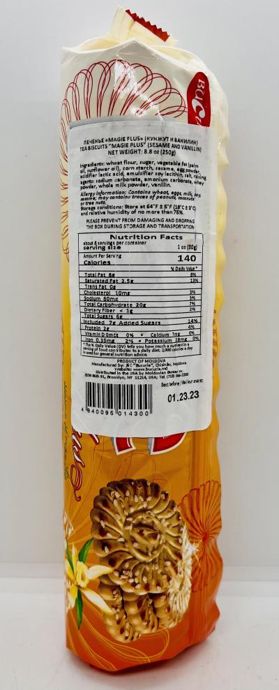 Tea Biscuits "Magie Plus" (250g.)