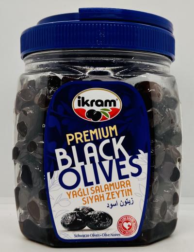 Ikram Premium Black Olives 800g.