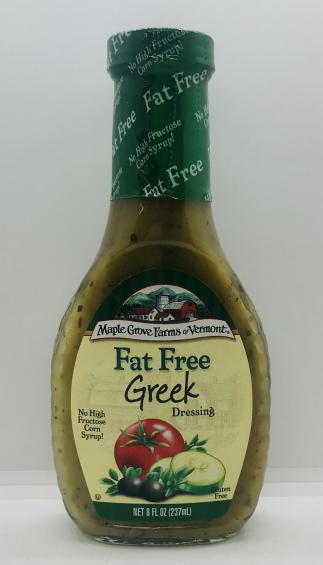 Maple Grove Farms of Vermont Greek 237mL.