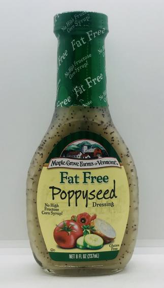 Maple Grove Farms of Vermont Poppyseed 237mL.