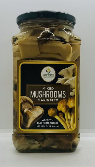 FT Mixed Mushrooms Marinated 880mL.