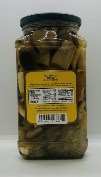 FT Mixed Mushrooms Marinated 880mL.