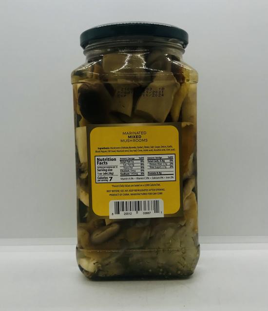 FT Mixed Mushrooms Marinated 880mL.